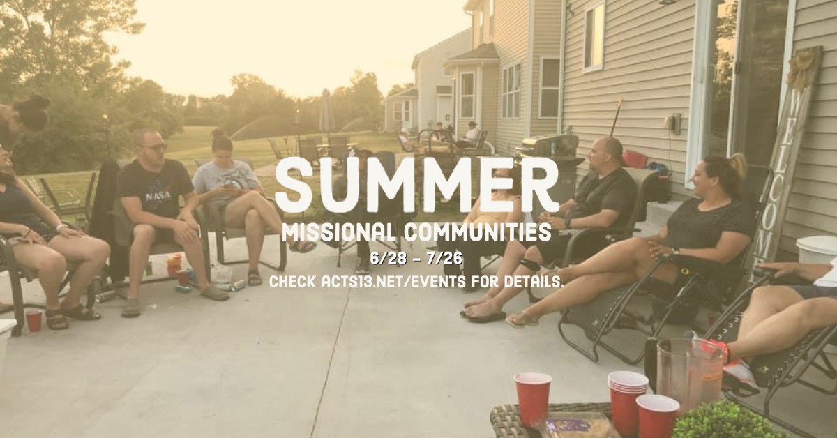 Creekside Summer Missional Community